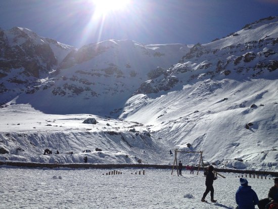 Nevados en Metropolitana