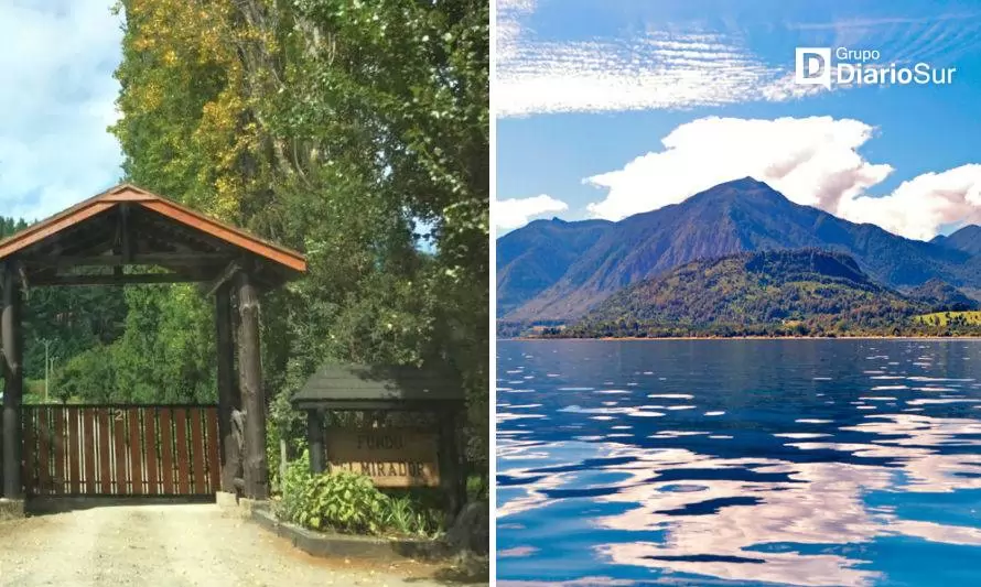 Muelle De Madera De Lago Ranco