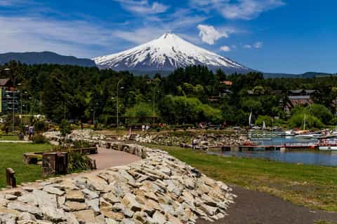 Parque Nacional Conguillio, Frente Al Volcán, La Mejor Vista